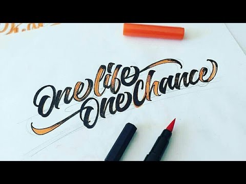 Download Video Best Brush Pen Calligraphy Compilation 2016