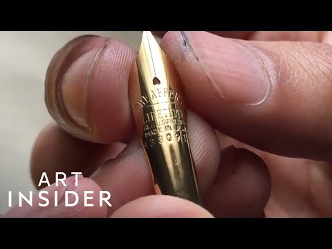 Download Video Calligrapher Restores Old Fountain Pens