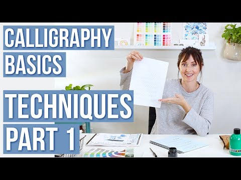 Download Video Calligraphy Basics | Techniques Part 1