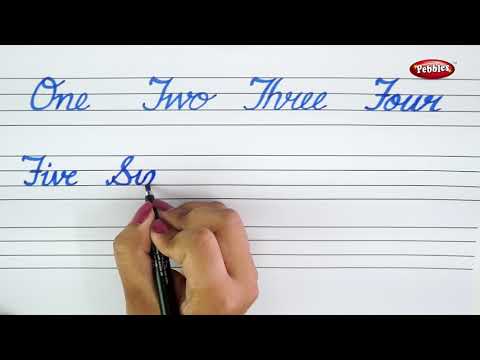 Download Video Calligraphy Basics | Writing Number Names in Calligraphy | Learn Calligraphy For Beginners