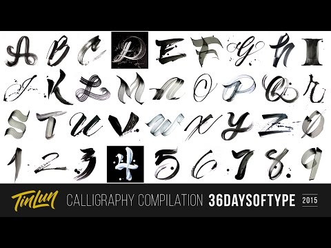 Download Video Calligraphy Compilation – 36 Days of Type (2015)