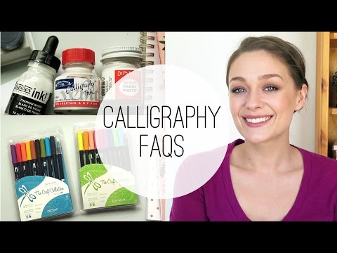 Download Video Calligraphy FAQs | Fav Supplies, Inspo, Lefties
