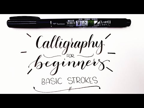Download Video Calligraphy For Beginners: Basic Strokes