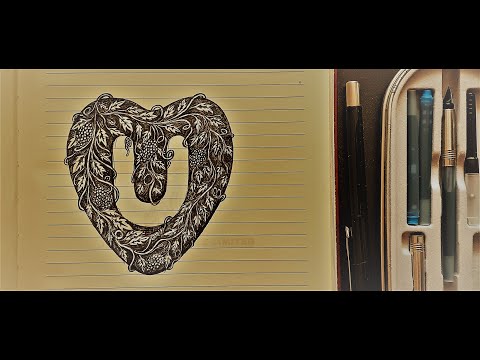 Download Video Calligraphy : Part 2. A calligrapher's Love Letter | A fusion of Traditional Ornamental Lettering