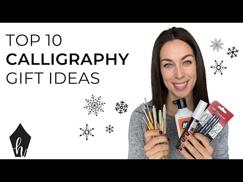 Download Video Holiday Calligraphy Gift Guide: Top 10 Supplies