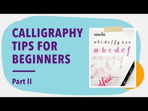 Download Video How to improve your calligraphy | Tips for beginners | Consistency Part II