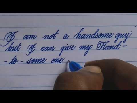 Download Video Neat and good handwriting with gel pen | beautiful handwriting | calligraphy
