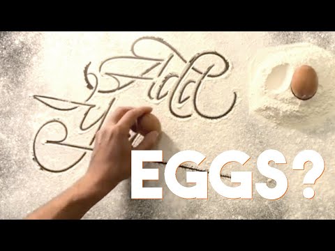Download Video ODDLY SATISFYING VIDEO COMPILATION (EGG CALLIGRAPHY)