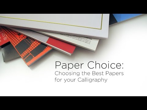 Download Video Paper Choice: Choosing the Best Papers for your Calligraphy