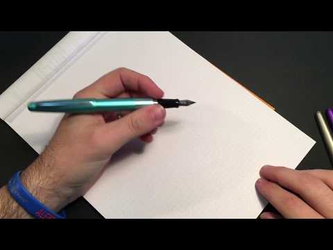 Download Video Pen Overview: Pilot Metropolitan (Fine to 1.0mm Calligraphy Nib)