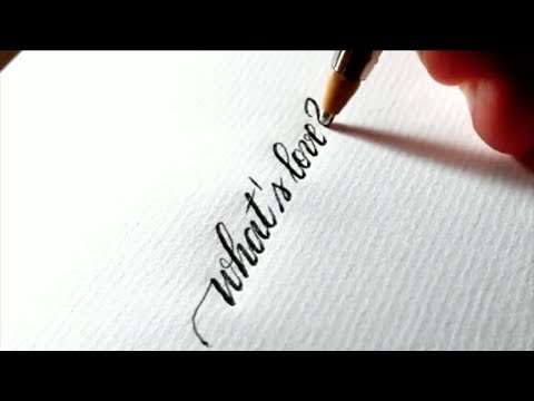 Download Video SATISFYING CALLIGRAPHY VIDEO COMPILATION (BIC BALLPOINT PEN)