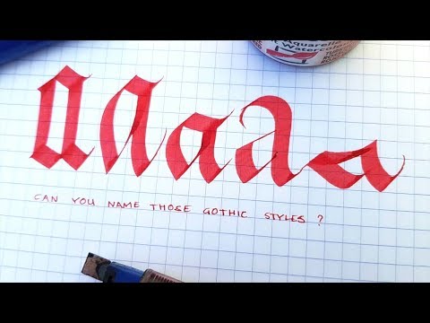 Download Video SATISFYING CALLIGRAPHY VIDEO COMPILATION (PILOT PARALLEL PEN)