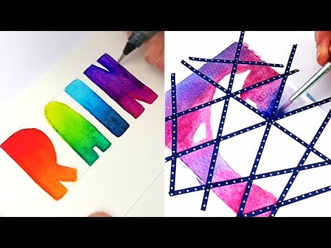 Download Video Satisfying Calligraphy Video Compilation 🌈 Relaxing Art Videos ✒️ by: @EnsignInsights