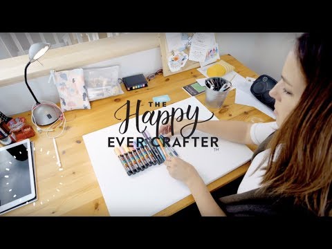 Download Video Welcome To The Happy Ever Crafter! Learn Modern Calligraphy & Art!