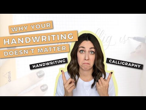 Download Video Why Your Handwriting DOESN'T Matter for Learning Modern Calligraphy