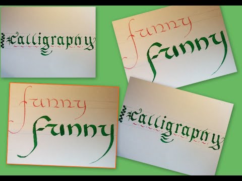 Download Video Writing Calligraphy using a Pilot Parallel Pen
