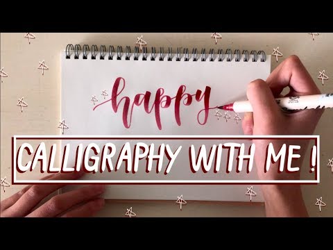 Download Video calligraphy with me: birthday designs