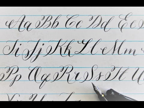 Download Video how to write in calligraphy | new letters for beginners =)