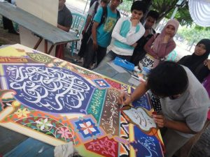 Kaligrafi dekorasi MTQ KORPRI NASIONAL 2012 2