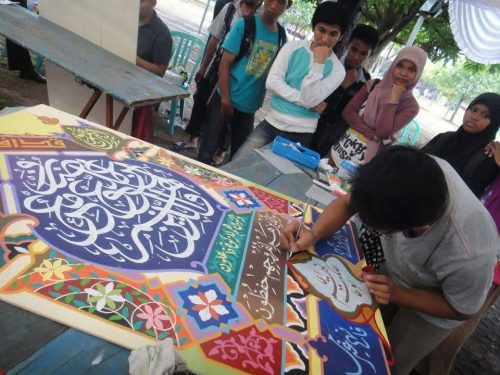 Kaligrafi-dekorasi-MTQ-KORPRI-NASIONAL-2012-2